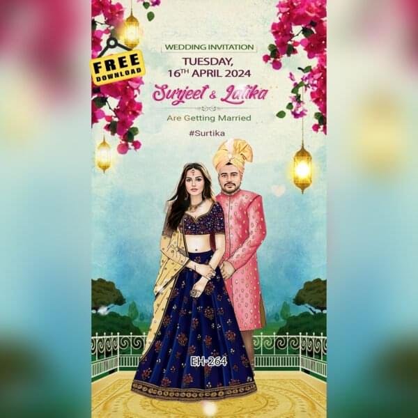 Wedding Invitation EH-264