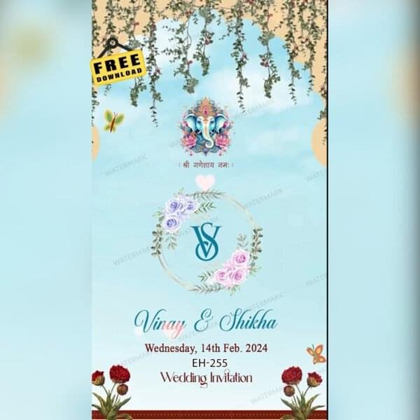 Wedding Invitation EH-255
