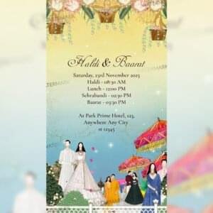 Wedding Invitation EH-524